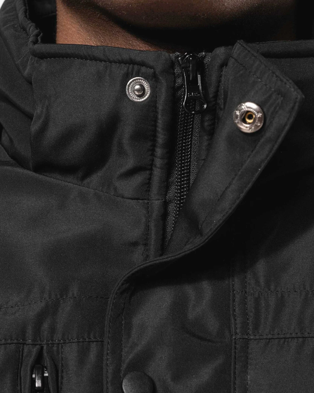 Jassen KARIBAN Parka met afneembare capuchon voor bedrukking &amp; borduring