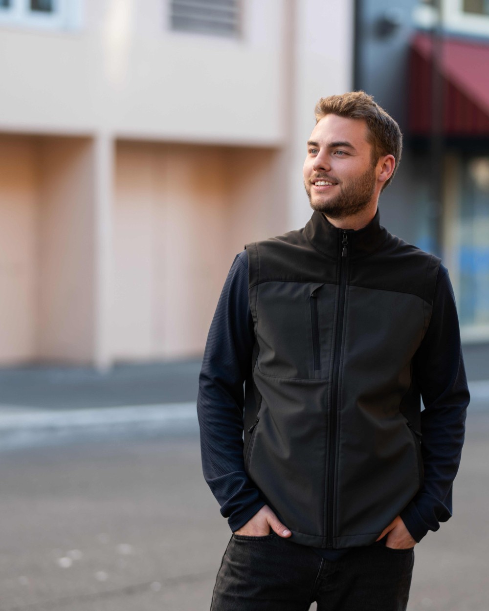 Vestes personnalisable STORMTECH Gilet Softshell Cascades pour hommes