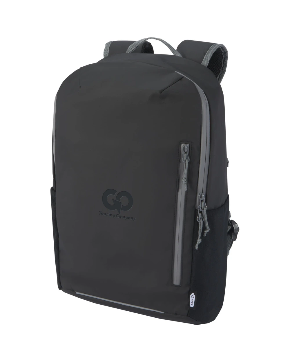4DO Aqua wasserabweisender 15" Laptop-Rucksack aus GRS Recyclingmaterial 21 L Taschen personalisierbar