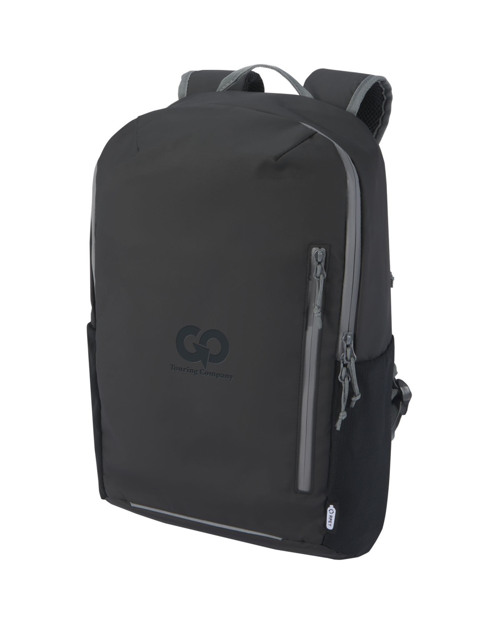 4DO Aqua wasserabweisender 15" Laptop-Rucksack aus GRS Recyclingmaterial 21 L Taschen personalisierbar