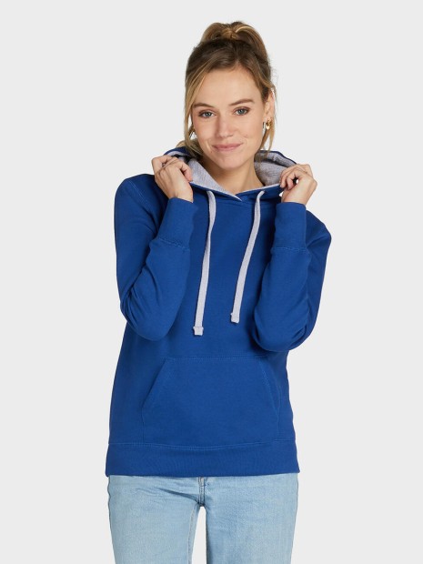 Sweat-shirts à personnaliser SG CLOTHING Contrast Hooded Sweatshirt Women 