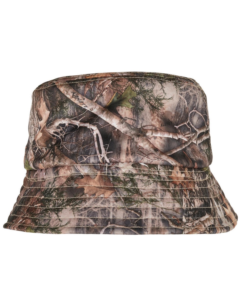 Petjes FLEXFIT Sherpa Real Tree Camo Reversible Bucket Hat voor bedrukking &amp; borduring