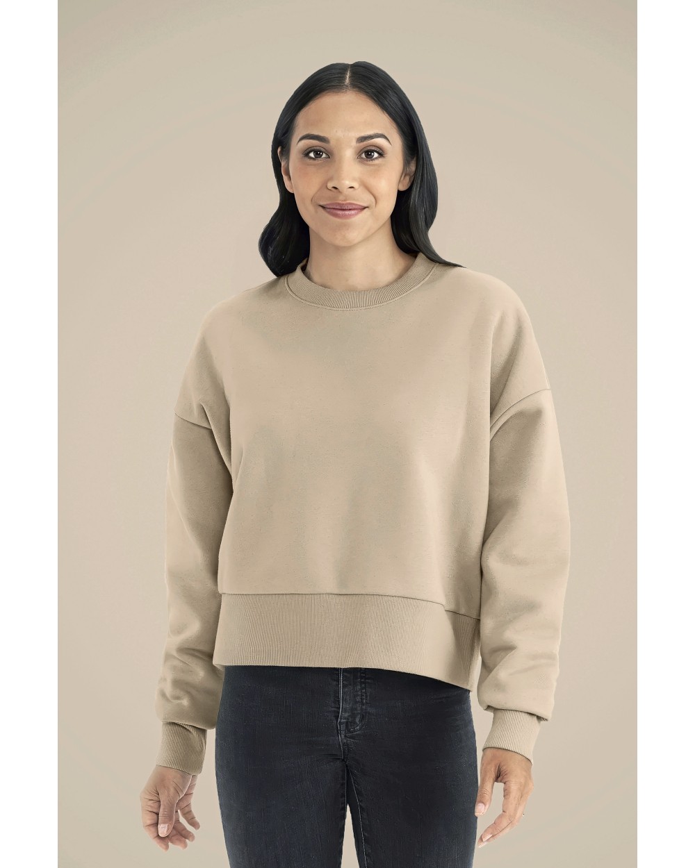 NEXT LEVEL APPAREL Women´s Heavyweight Sweatshirt Sweatshirts personalisierbar