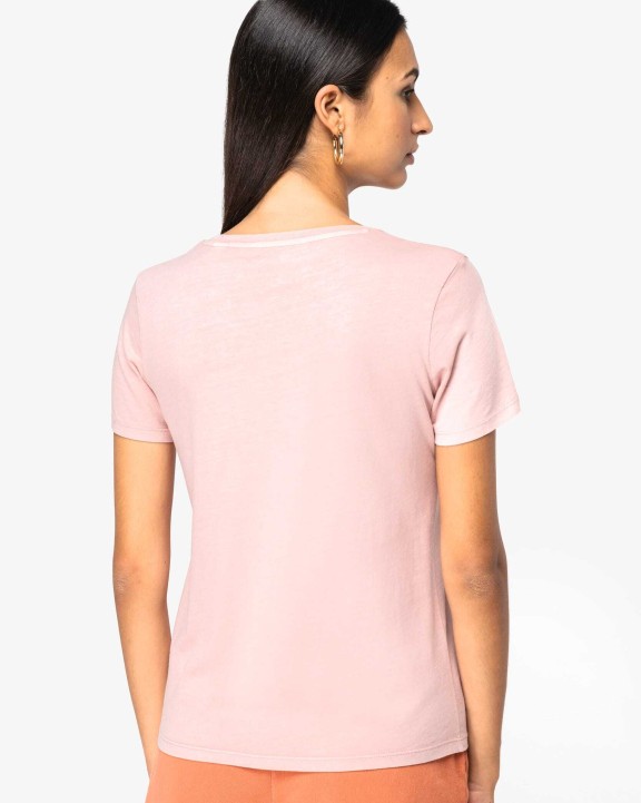NATIVE SPIRIT Umweltfreundliches ausgewaschenes Damen-T-Shirt T-Shirts personalisierbar