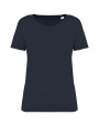 T-shirts NATIVE SPIRIT Ecologisch verwassen dames T-shirt voor bedrukking &amp; borduring