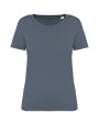 T-shirts NATIVE SPIRIT Ecologisch verwassen dames-T-shirt voor bedrukking &amp; borduring