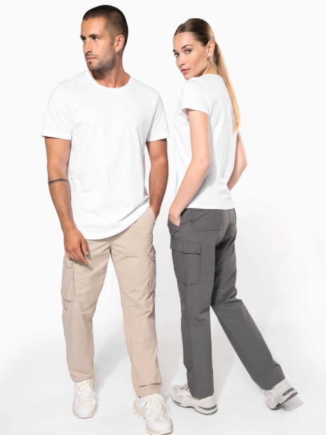 Pantalons à personnaliser KARIBAN Pantalon léger multipoches femme 