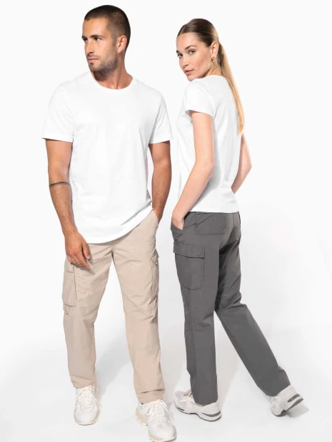 Pantalons à personnaliser KARIBAN Pantalon léger multipoches femme 