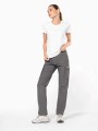 Pantalons à personnaliser KARIBAN Pantalon léger multipoches femme 