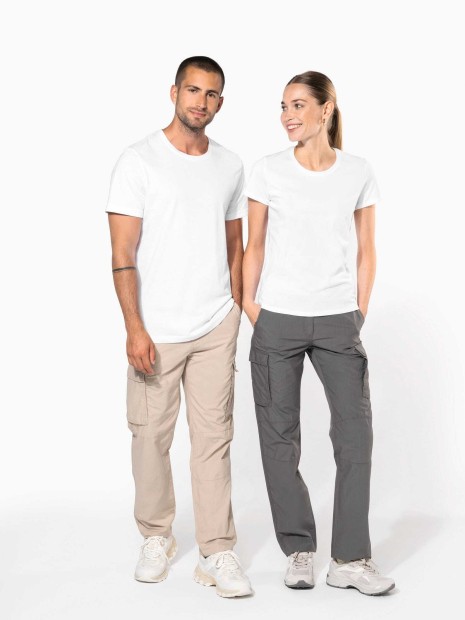 Pantalons à personnaliser KARIBAN Pantalon léger multipoches femme 