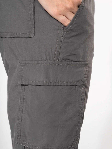 Pantalons à personnaliser KARIBAN Pantalon léger multipoches femme 