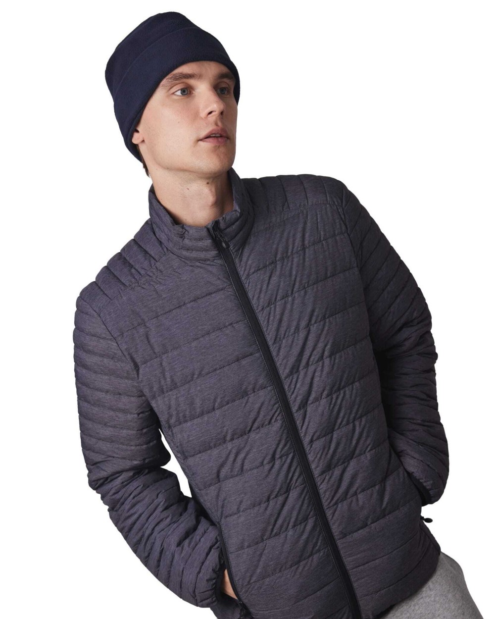 Bonnets personnalisable K-UP Bonnet recyclé micropolaire avec revers