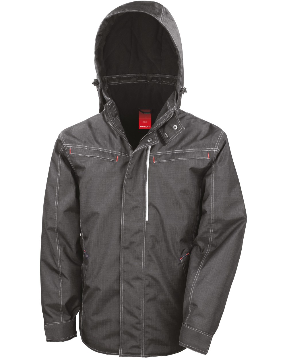 Jassen RESULT Denim texture rugged jacket voor bedrukking &amp; borduring