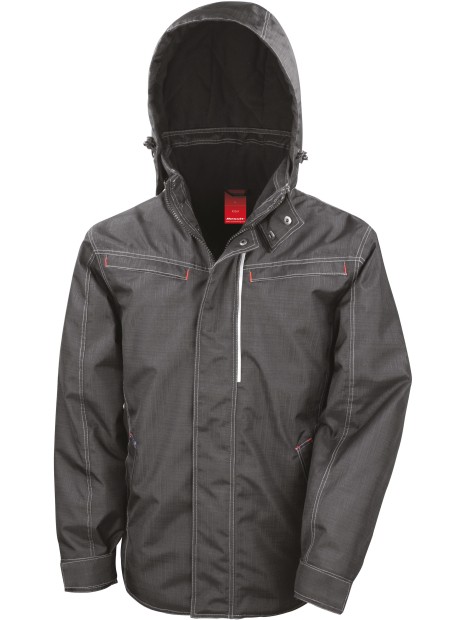 RESULT Parka robuste "effet denim" /api/colors/b9fdad4a-5e94-45cb-8c03-c08b349b28c3 personnalisable