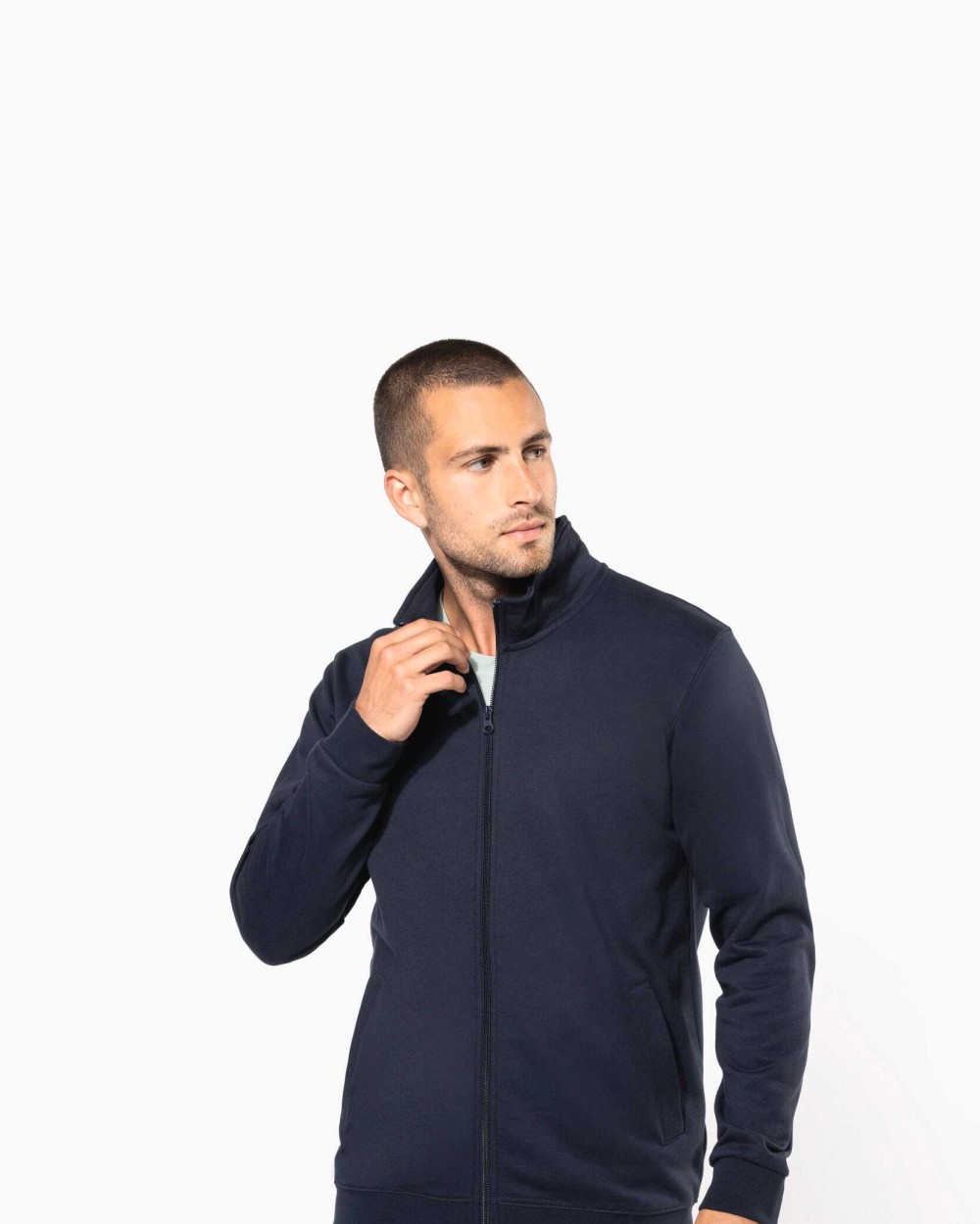 Sweat-shirts personnalisable KARIBAN Veste molleton zippée homme