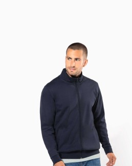 Veste molleton zippée homme