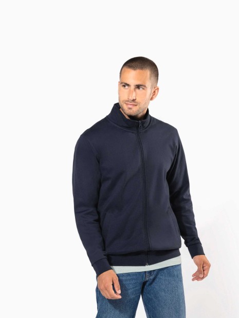 Sweat-shirts à personnaliser KARIBAN Veste molleton zippée homme 