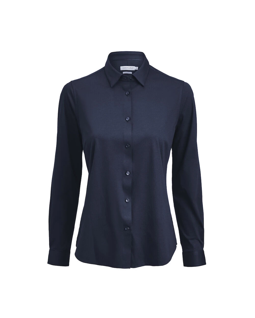 Hemden J. HARVEST & FROST IB132 Interlock Knit Hemd Contemporary Fit Dames voor bedrukking &amp; borduring