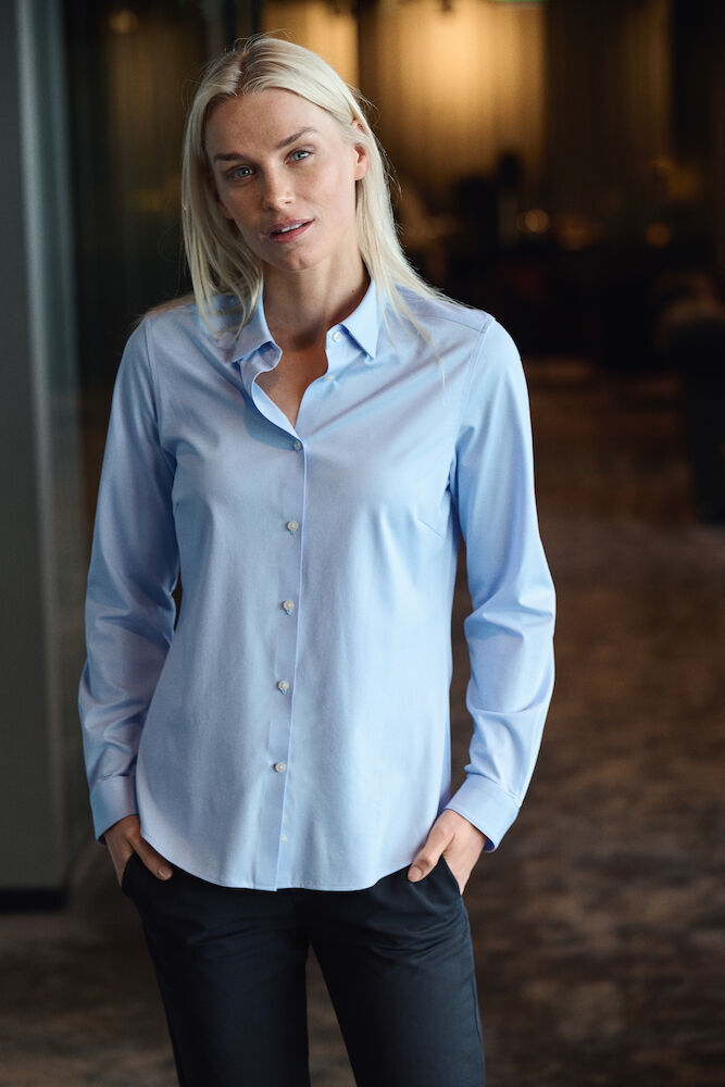 Chemises personnalisable J. HARVEST & FROST IB132 Interlock Knit Chemise Contemporare Fit Femmes