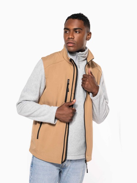 Softshells à personnaliser KARIBAN Bodywarmer softshell homme 