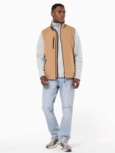 Softshells à personnaliser KARIBAN Bodywarmer softshell homme 