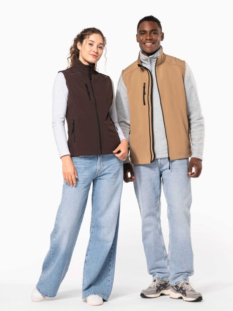 Softshells à personnaliser KARIBAN Bodywarmer softshell homme 