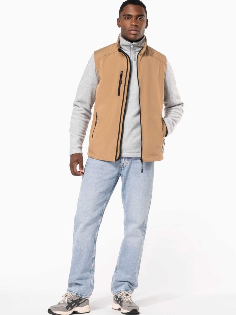Softshells à personnaliser KARIBAN Bodywarmer softshell homme 