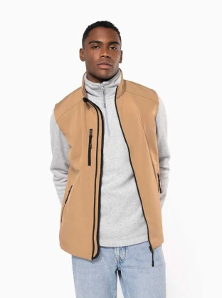Bodywarmer softshell homme