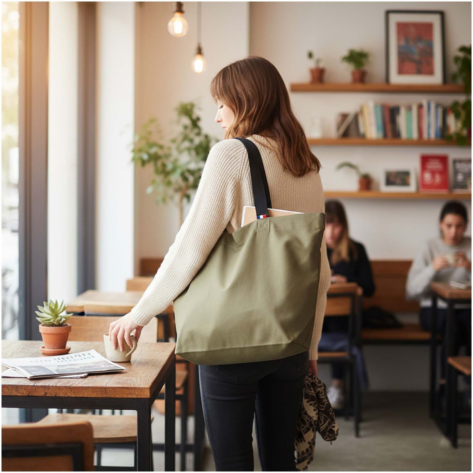 Citizen Green Azalee tote bag