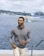 CUTTER & BUCK Oakville Half Zip Sweater Men Hemden personalisierbar