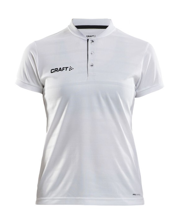 CRAFT Pro Control Button Jersey W T-Shirts personalisierbar