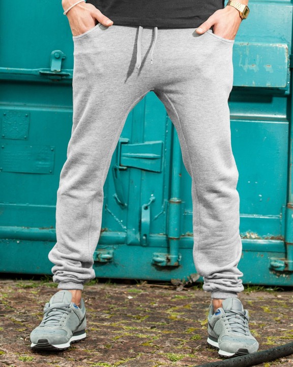 Pantalons personnalisable BUILD YOUR BRAND HEAVY DEEP CROTCH SWEATPANTS