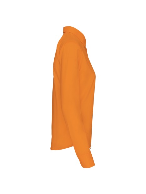 KARIBAN Chemise popeline polycoton entretien facile femme /api/colors/d51260d5-b263-4200-988d-ee19f414959e personnalisable