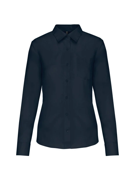 KARIBAN Chemise popeline polycoton entretien facile femme /api/colors/b68891a9-1d28-4f7a-8deb-775c45027afd personnalisable