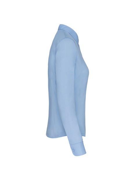 KARIBAN Chemise popeline polycoton entretien facile femme /api/colors/7cd11260-06e9-4679-96ce-f0c0cca5092d personnalisable
