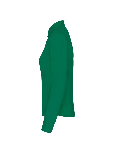 KARIBAN Chemise popeline polycoton entretien facile femme /api/colors/8e228bbe-4407-4cbc-b57b-e0b7f7e9d211 personnalisable