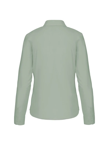 KARIBAN Chemise popeline polycoton entretien facile femme /api/colors/9461b1f5-f20c-4909-acf0-8bf53fdec48b personnalisable