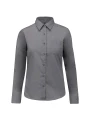 KARIBAN Chemise popeline polycoton entretien facile femme /api/colors/4aec04d1-687e-4c17-9275-2f36ebc782ac personnalisable