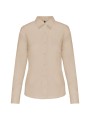 KARIBAN Chemise popeline polycoton entretien facile femme /api/colors/a97c0345-672e-42f2-9afe-b1145dea3541 personnalisable
