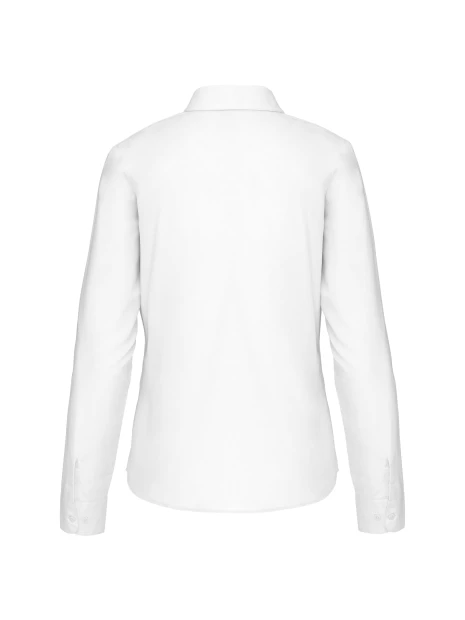 KARIBAN Chemise popeline polycoton entretien facile femme /api/colors/7a92cd2d-10d2-40b4-928b-296bb7487506 personnalisable