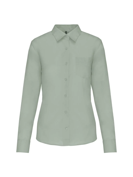 KARIBAN Chemise popeline polycoton entretien facile femme /api/colors/9461b1f5-f20c-4909-acf0-8bf53fdec48b personnalisable