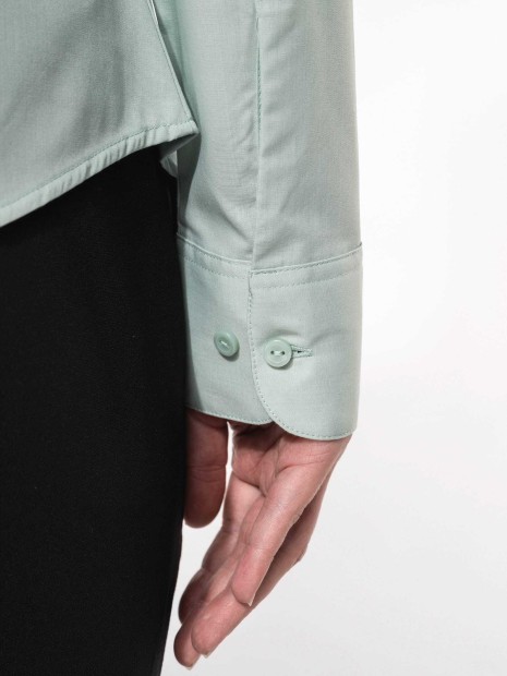 Chemises à personnaliser KARIBAN Chemise popeline polycoton entretien facile femme 
