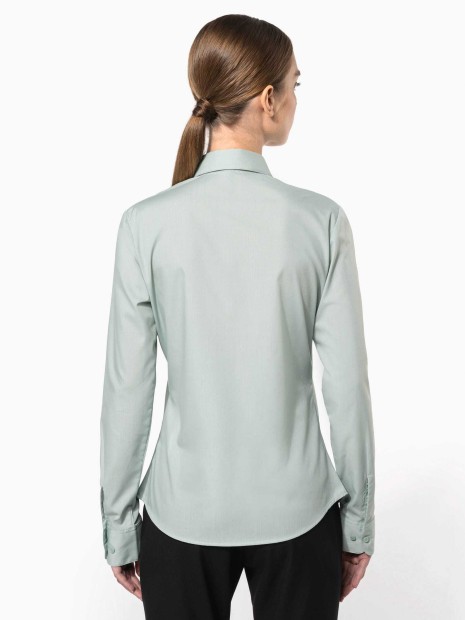 Chemises à personnaliser KARIBAN Chemise popeline polycoton entretien facile femme 