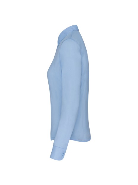 KARIBAN Chemise popeline polycoton entretien facile femme /api/colors/7cd11260-06e9-4679-96ce-f0c0cca5092d personnalisable