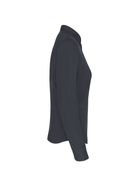 KARIBAN Chemise popeline polycoton entretien facile femme /api/colors/a74dfbdb-7821-4e15-a7e5-fe07498d41c7 personnalisable