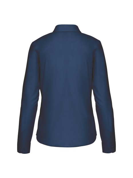 KARIBAN Chemise popeline polycoton entretien facile femme /api/colors/ad672b31-05a4-4a7a-979a-b5fc02595a56 personnalisable