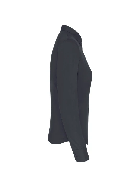 KARIBAN Chemise popeline polycoton entretien facile femme /api/colors/a74dfbdb-7821-4e15-a7e5-fe07498d41c7 personnalisable