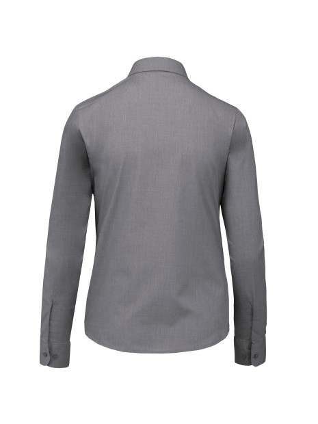 KARIBAN Chemise popeline polycoton entretien facile femme /api/colors/4aec04d1-687e-4c17-9275-2f36ebc782ac personnalisable