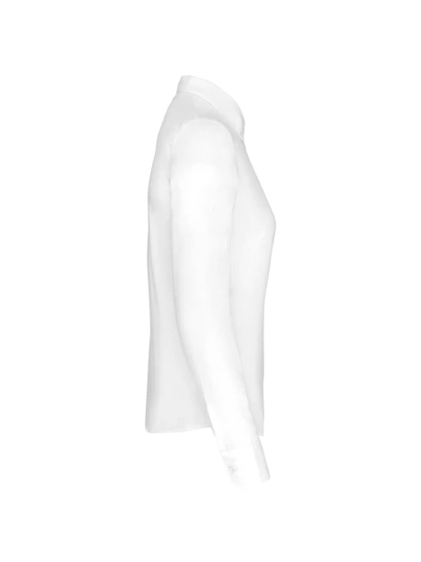KARIBAN Chemise popeline polycoton entretien facile femme /api/colors/7a92cd2d-10d2-40b4-928b-296bb7487506 personnalisable