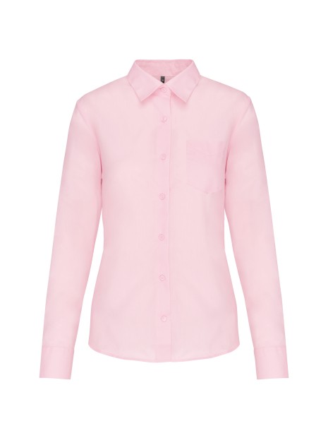 KARIBAN Chemise popeline polycoton entretien facile femme /api/colors/e6e01a9e-32a8-4240-a2ea-a7c5187399a7 personnalisable